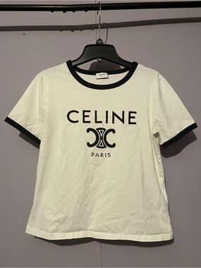 Celine Logo Tee